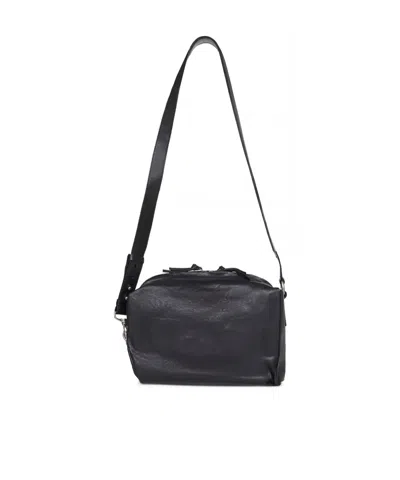 Dries Van Noten Zipper Shoulder Bag In Black
