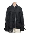 Dries Van Noten Zipper Casual Jacket In Black