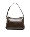 Dries Van Noten Zipper Shoulder Bag In Black