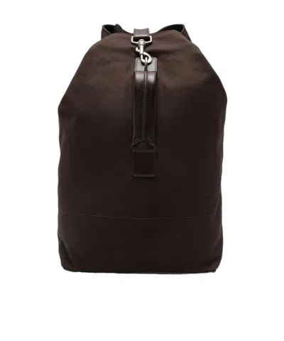 Dries Van Noten Zipper Shoulder Bag In Brown