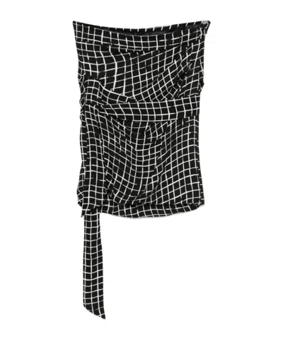 DRIES VAN NOTEN ZIPPERED SKIRT