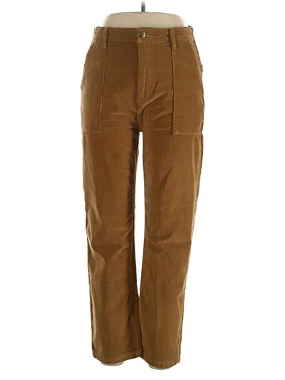 Pre-owned Driftwood Casual Pants In Brown