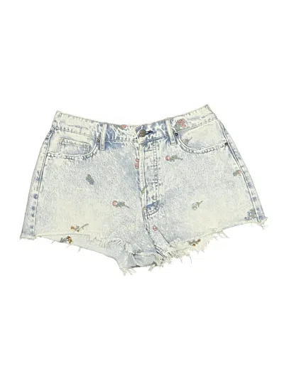 Pre-owned Driftwood Denim Shorts In Blue