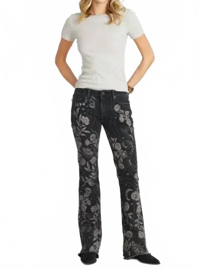 Driftwood Eva Boot Cut Jeans In Phantom Hallucination In Multi