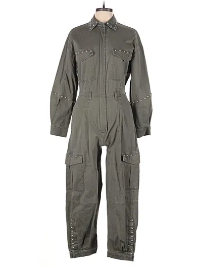 Pre-owned Driftwood Jumpsuit In Gray