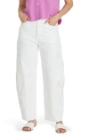 Driftwood Parker X Petunia Patchwork High Waist Wide Leg Jeans In Multi