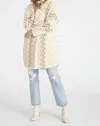 Driftwood Sheeba Long Coat In Cream