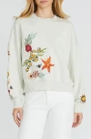 Driftwood Teddy Hawaii Hallucination Cotton Sweatshirt In Neutral