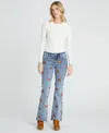 Driftwood Women's Eva X Fall Low Rise Jeans In Multi