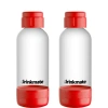 Drinkmate .5 Liter Bottles- Twin Pack In Red