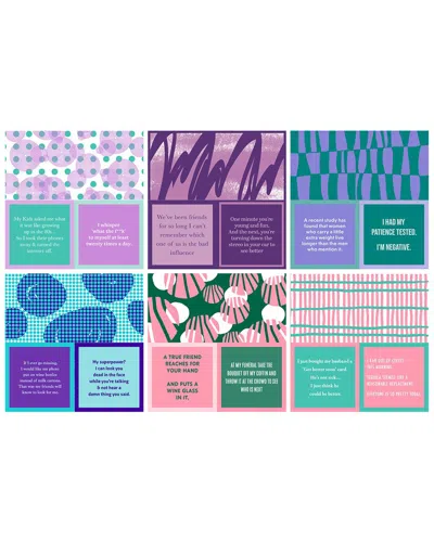 Drinks On Me Best Sellers Napkin Bundle 6-pack In Multi