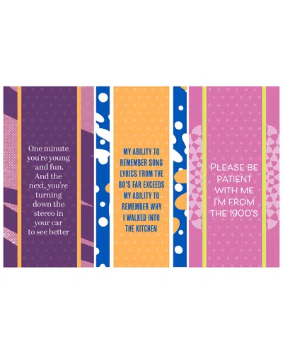 Drinks On Me Growing Old Tea Towel Bundle 3-pack In Multi