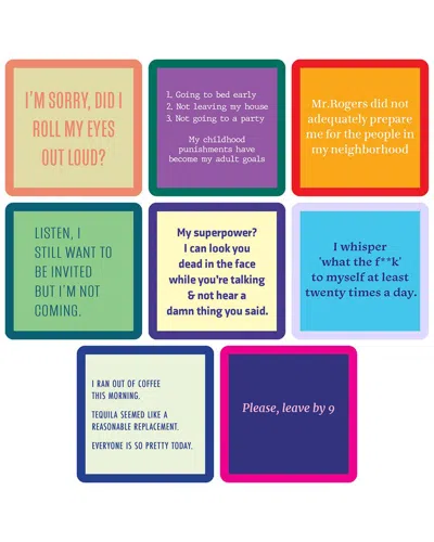 DRINKS ON ME DRINKS ON ME SOCIALLY SELECTIVE COASTER BUNDLE 8-PACK