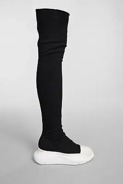 Pre-owned Drkshdw Abstract Stockings Sneakers In Black Cotton