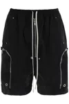 Drkshdw Bauhaus Lyocell Bermuda Shorts With Maxi Pockets In Black