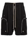 Drkshdw Bauhaus Lyocell Bermuda Shorts With Maxi Pockets