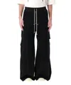 Drkshdw Double Cargo Jumbo Belas In Black