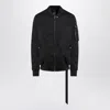 Drkshdw Black Bomber With Zipper Men In Black