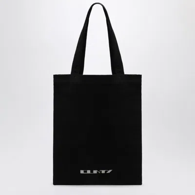 Drkshdw Black Canvas Shopper Bag