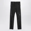 Drkshdw Black Coated Bolan Banana Jeans Men In Black