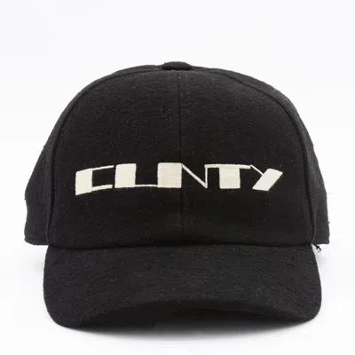 Drkshdw Black Cotton Baseball Cap
