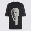 Drkshdw Black Cotton Jumbo T-shirt In Black