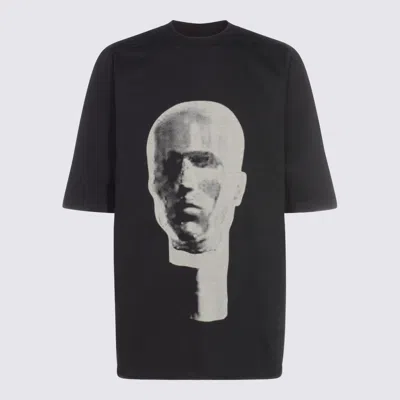 Drkshdw Black Cotton Jumbo T-shirt