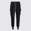 Drkshdw Black Cotton Mastodon Cut Pants