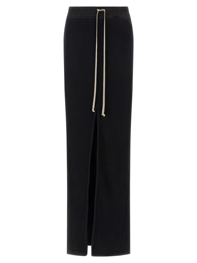 Drkshdw Phleg Pillar Skirt In Black