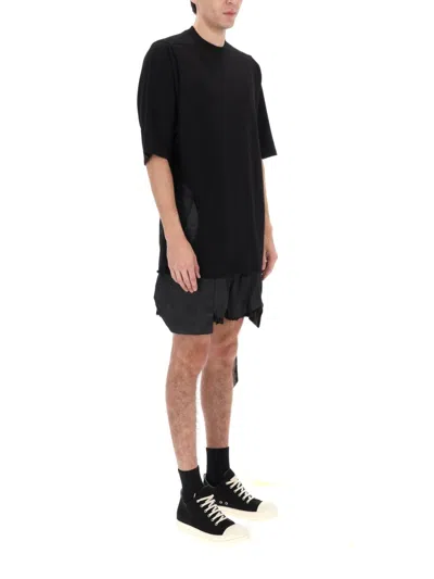 Drkshdw Black Cotton Shorts