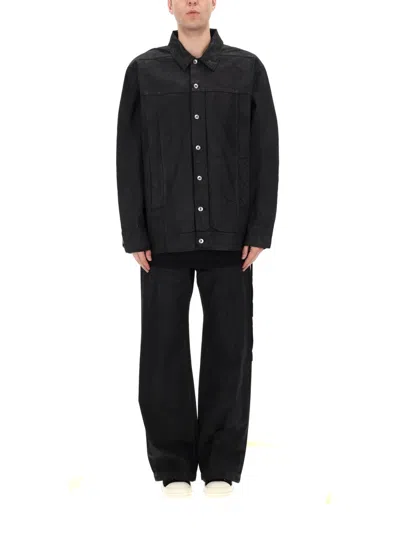 Drkshdw Black Cotton Sports Jacket