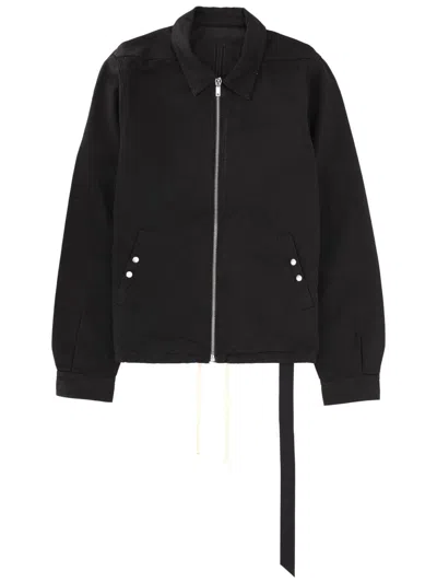Drkshdw Black Cotton Sports Jacket