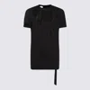 Drkshdw Level T T-shirt In Black Cotton In Black