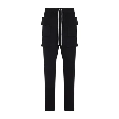 DRKSHDW DRKSHDW BLACK COTTON TROUSERS