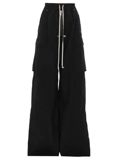 Drkshdw Black Cotton Trousers