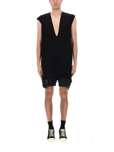 Drkshdw Black Cotton T-shirt