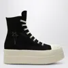 DRKSHDW DRKSHDW BLACK DOUBLE BUMPER SNEAKERS