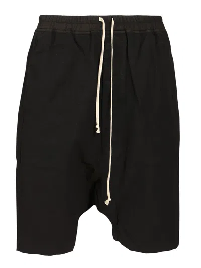 RICK OWENS DRKSHDW BERMUDA SHORTS WITH DRAWSTRING