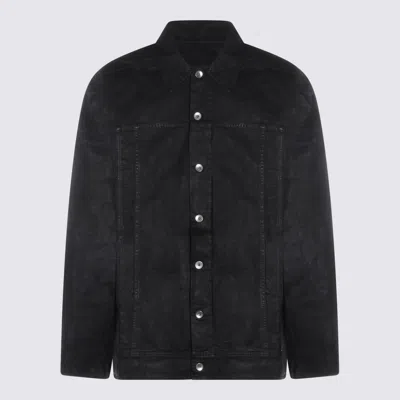 Drkshdw Black Jumbo Denim Jacket