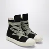 Drkshdw Men Megalace Sneaks High-top Canvas Sneakers In Black