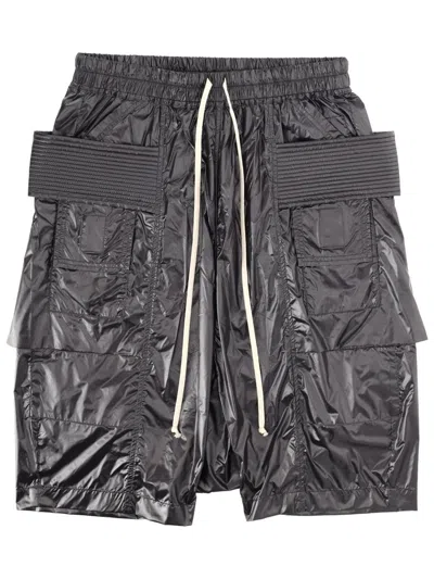 Drkshdw Black Nylon Shorts