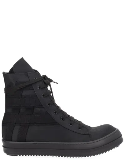 Drkshdw Black Nylon Sneaker
