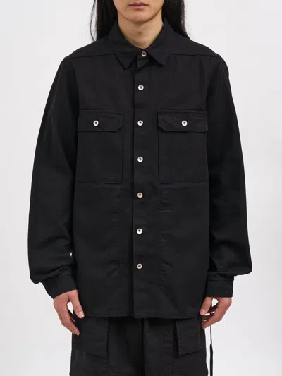 Drkshdw Jumbo Outershirt For Men In Black