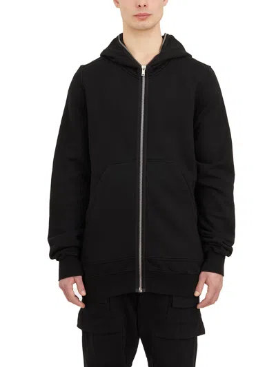 Drkshdw Black Oversized Sweatshirt With Hood For Men