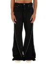 Drkshdw Men's Bolan Banana Jeans In Black