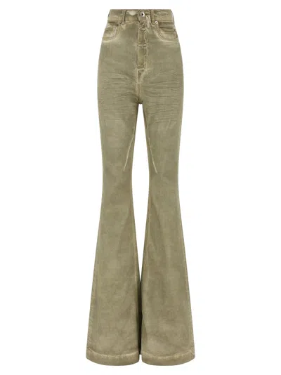 Drkshdw 'bolan Bootcut' Jeans In Green