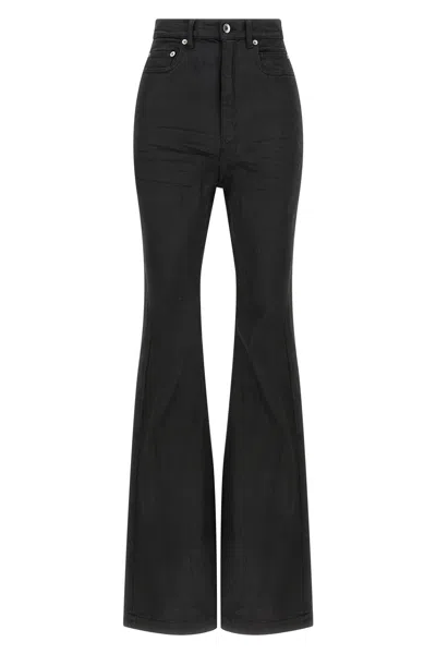Drkshdw 'bolan Bootcut' Jeans In Black