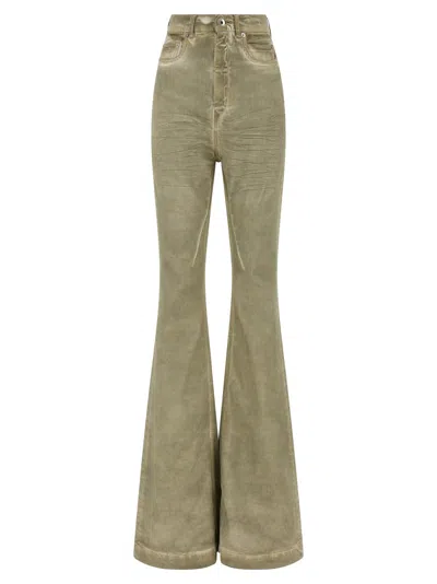 Drkshdw Bolan Bootcut Jeans In Green