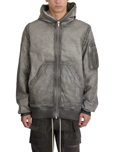 Drkshdw Bomber Imbottito Gimp Flight Darkdust In Gray