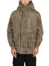Drkshdw Hooded Long Bomber Jacket